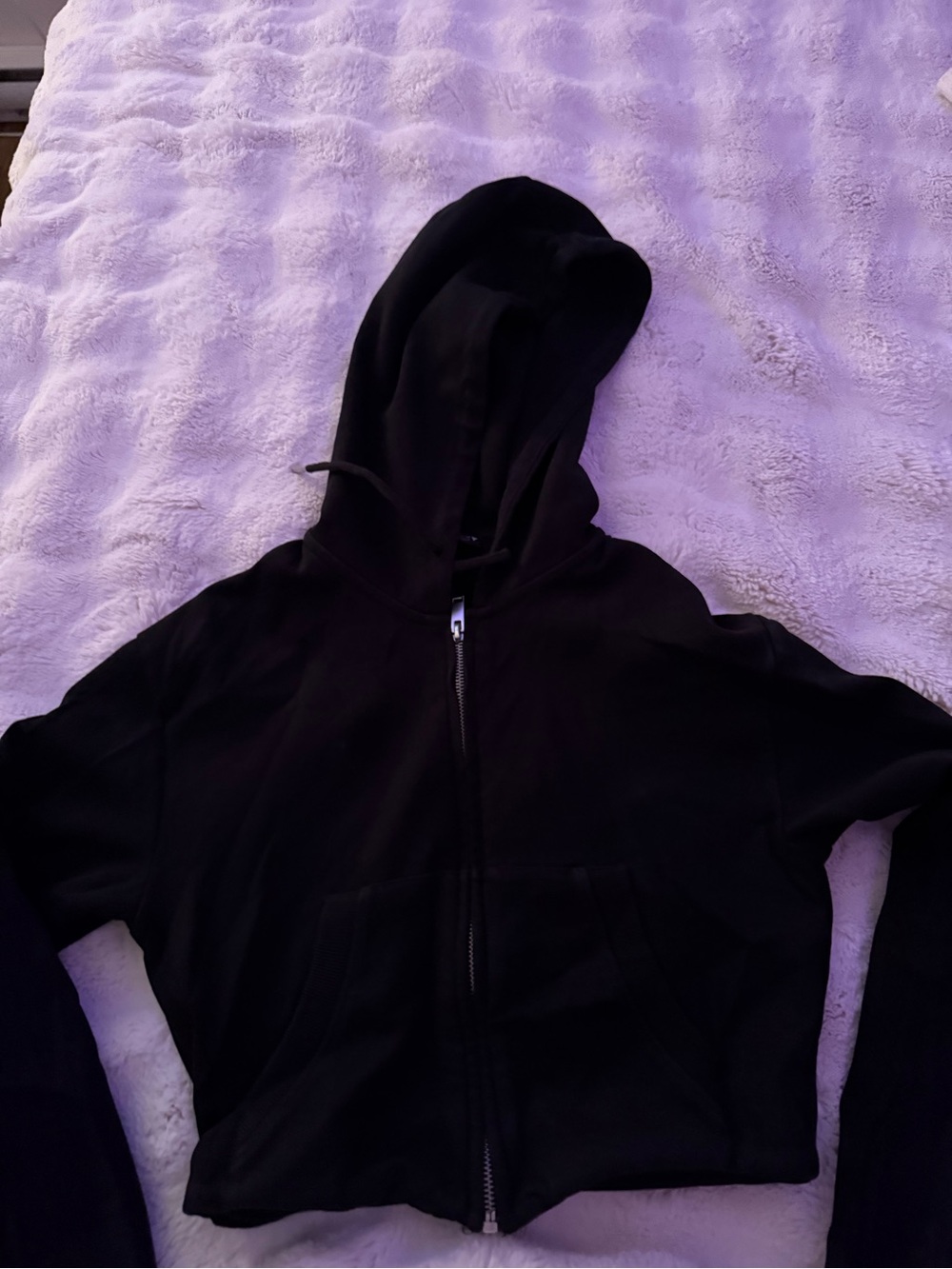 Label Inside Black Jacket